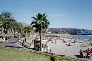 Photograph of La Vista beach, Los Cristianos