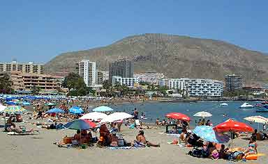 Photograph of Los Cristianos beach